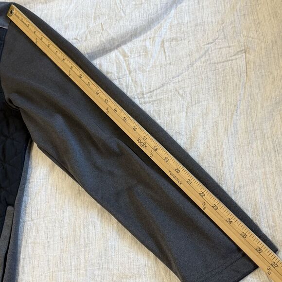 Callaway Quilted Golf Jacket Full Zip Mens XXL 2XL Gray/ Black - Polyester - Picture 13 of 14